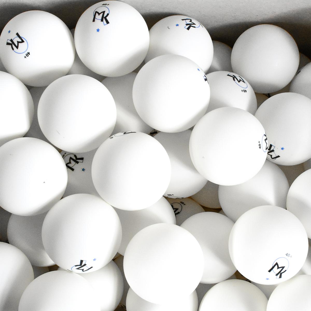 MK One Star Balls, 144 pk | Butterfly Table Tennis
